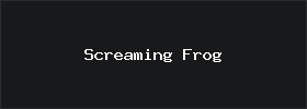 Screaming Frog